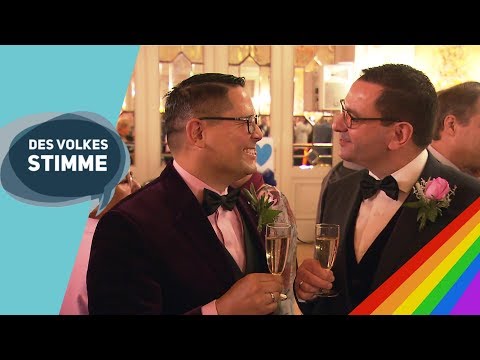 Des Volkes Stimme | Eine große Hochzeit in Heidelberg – 44 gleichgeschlechtliche Paare trauen sich