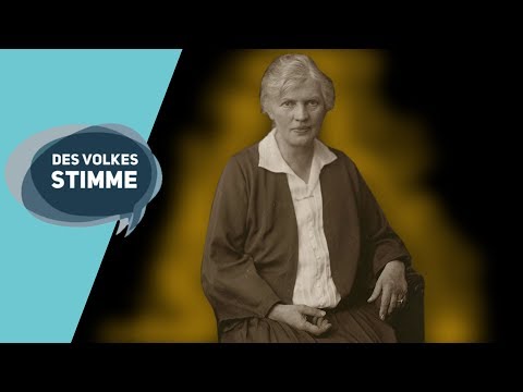 Des Volkes Stimme | Die erste Rede - Marianne Weber spricht Geschichte